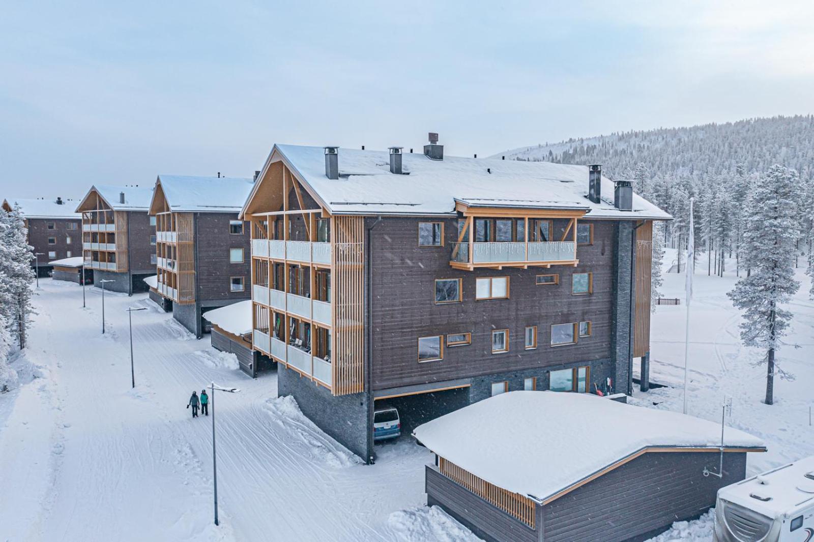Levi Tunturinlaita A4, Ski-In Ski-Out 3Xbedroom Exterior foto